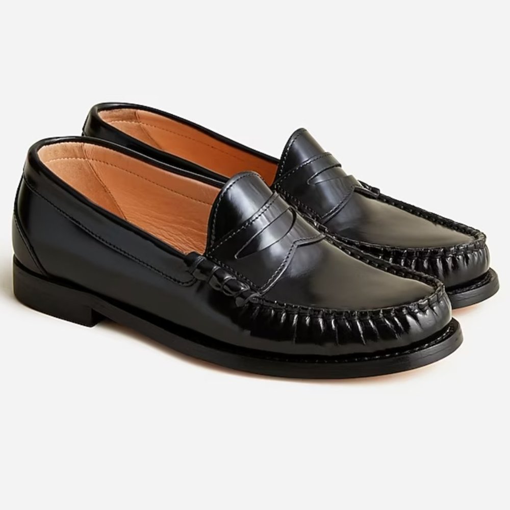 J.Crew womens Winona patent leather loafer--size 11